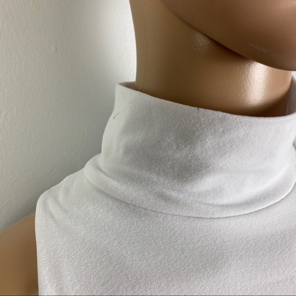 SUSANA MONACO WHITE COLD-SHOULDER TOP - Picture 6 of 12